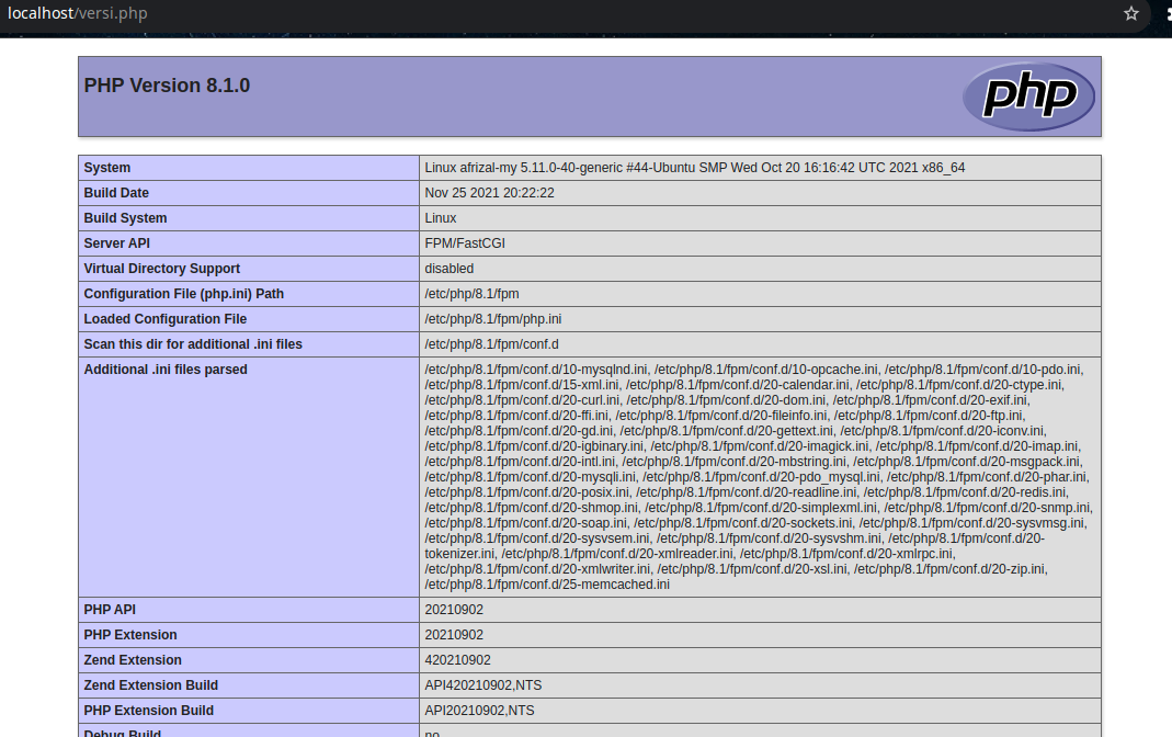 Versi web